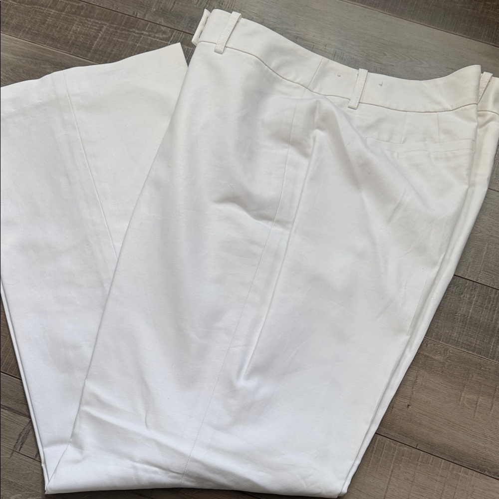 LOFT White Women’s Dress Pants - Straight Tailored Cut